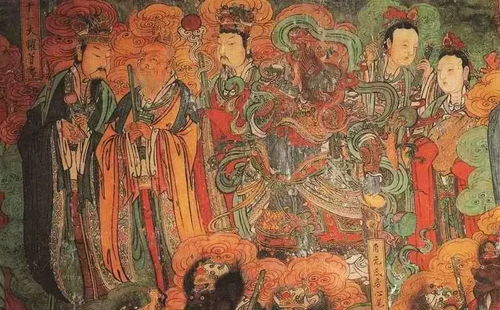 毗卢寺壁壁画500人全图再现