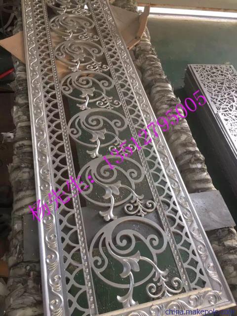 肥城市金属铝艺浮雕壁画屏风展览