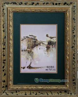 厂家直供油画国画工艺品壁画墙艺浮雕手绘_礼品、工艺品、饰品_世界工厂网中国产品信息库