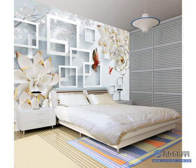 【帝尚大型壁画3D立体墙纸中式电视背景墙壁纸壁画客厅自粘无缝墙布工厂】东莞市石排爱尚墙艺制品厂 - 产品库