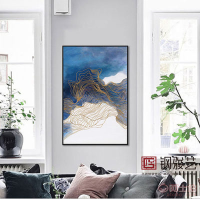 【厂家定制玄关客厅不锈钢装饰壁画 不锈钢画】 - 产品库