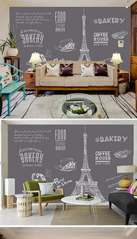 psd食品形象墙 psd格式食品形象墙素材图片 psd食品形象墙设计模板 