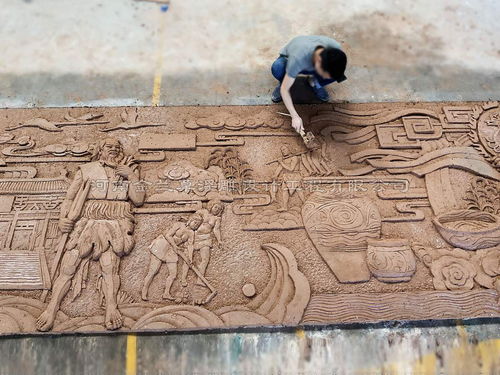 浮雕定制与壁画 艺术与工艺的完美结合