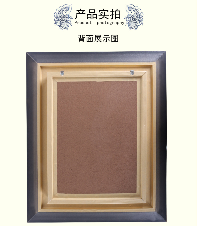 孔雀立体贝壳装饰壁画 欧式复古风情点亮家居空间